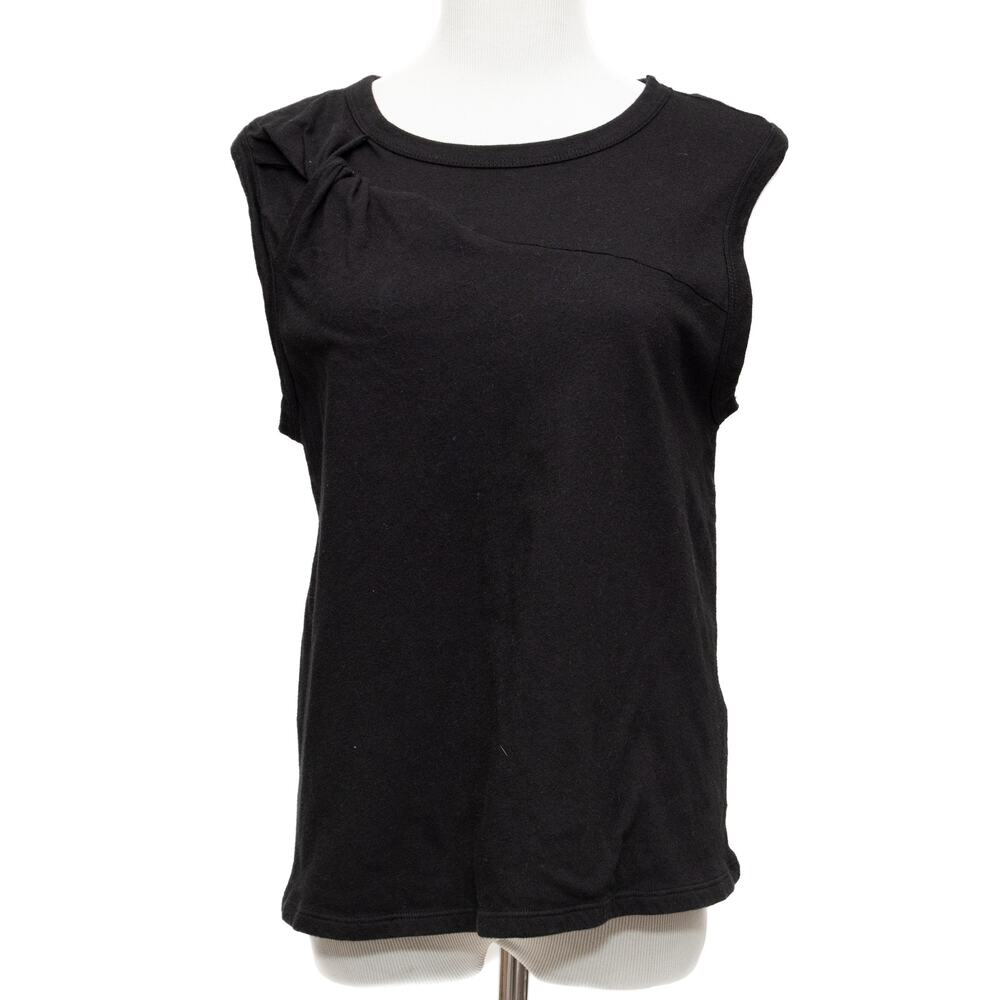 Joie Black Caviar Sleeveless Hillhurst Top Size Small